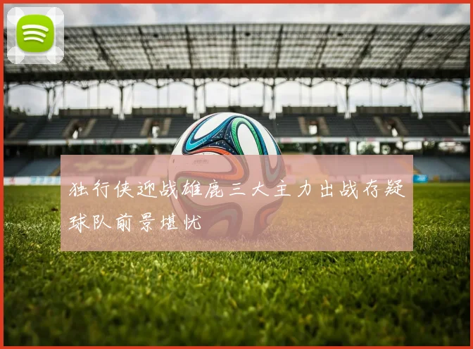 独行侠迎战雄鹿三大主力出战存疑球队前景堪忧